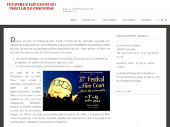 festival.cinemathequedegrenoble.fr website preview