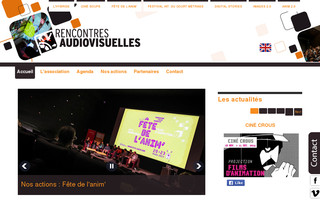 rencontres-audiovisuelles.org website preview