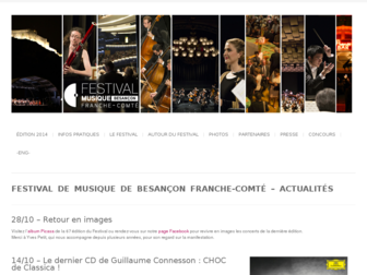 festival-besancon.com website preview