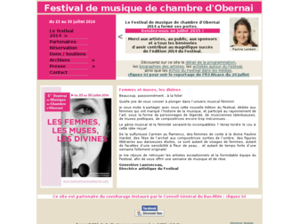 festivalmusiqueobernai.com website preview