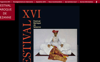 festivalsezanne.fr website preview