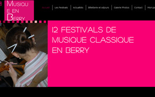 musique-en-berry.com website preview