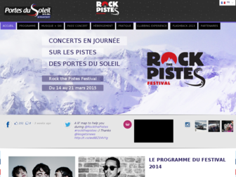 rockthepistes.com website preview