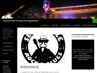 festival-segoufielle.fr website preview