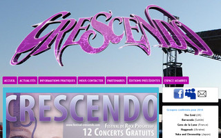 festival-crescendo.com website preview