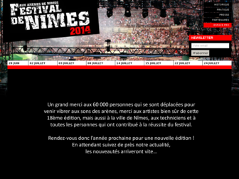 festivaldenimes.com website preview