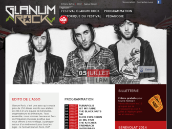 glanumrock.com website preview