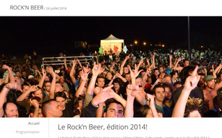 rocknbeer.fr website preview
