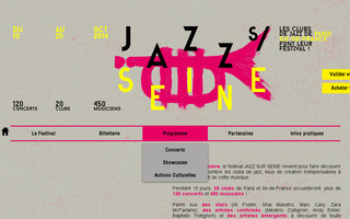 jazzsurseine.fr website preview