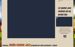 gaume-jazz.com website preview