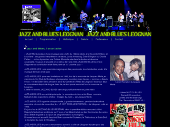jazzandblues-leognan.fr website preview