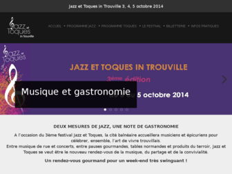 jazz-toques.fr website preview
