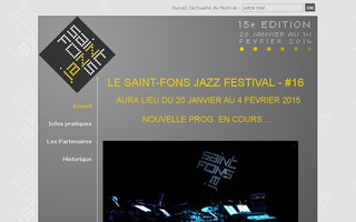 saint-fons-jazz.fr website preview
