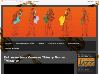 suttonjazz.com website preview