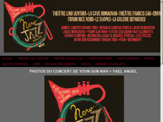 newjazzfestival.fr website preview