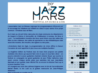 jazzdemars.com website preview