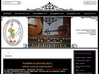 festi-classique.com website preview