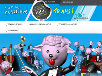 cpasclassique.cg06.fr website preview