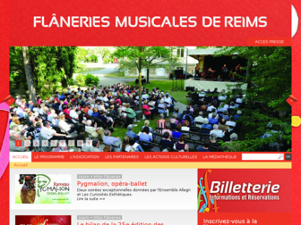 flaneriesreims.com website preview