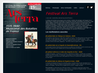 arsterra.fr website preview