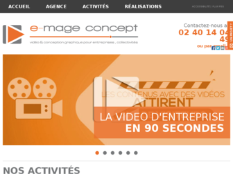 e-mageconcept.fr website preview
