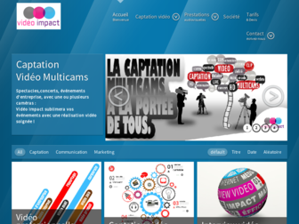 videoimpact.fr website preview