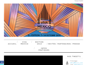 viva-mexico-cinema.org website preview