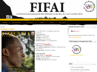 festivalfilmafriqueiles.fr website preview