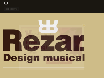 rezarproduction.com website preview