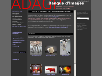 bi.adagp.fr website preview