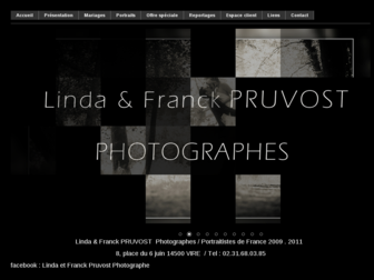 franckpruvost.com website preview