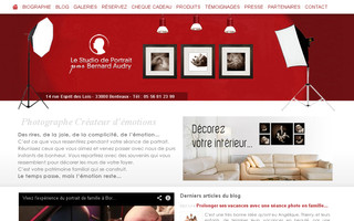 bernard-audry.com website preview