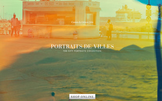 portraitsdevilles.fr website preview