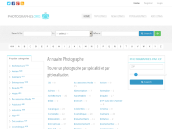 photographes.org website preview