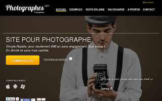 fr.photographes.com website preview