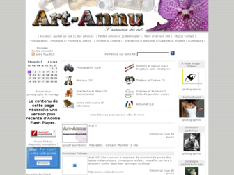 art-annu.com website preview