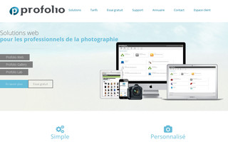 profolio.fr website preview