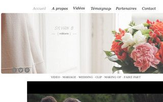 sylvainb-videaste.com website preview