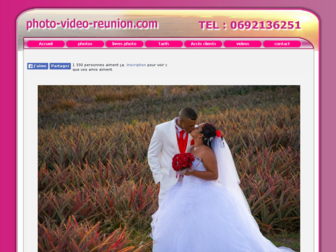 photo-video-reunion.com website preview