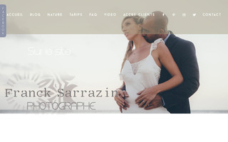 franck-sarrazin.com website preview