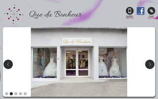 mariage-quedubonheur.com website preview