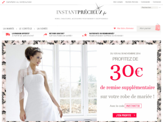instantprecieux.fr website preview
