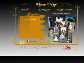 margauxmariage.com website preview