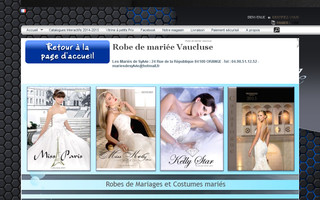 mariesdesylvie.com website preview