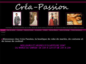 ceremonie-creapassion.fr website preview