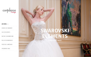 confidence-mariage.com website preview