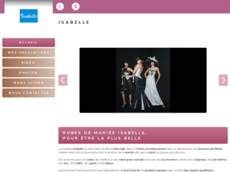 isabelle-robe-mariee.fr website preview