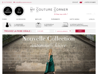 mycouturecorner.com website preview