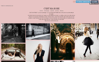 cestmarobe.tumblr.com website preview