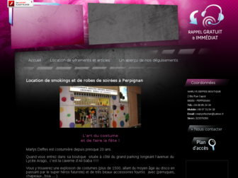 location-deguisements.eu website preview